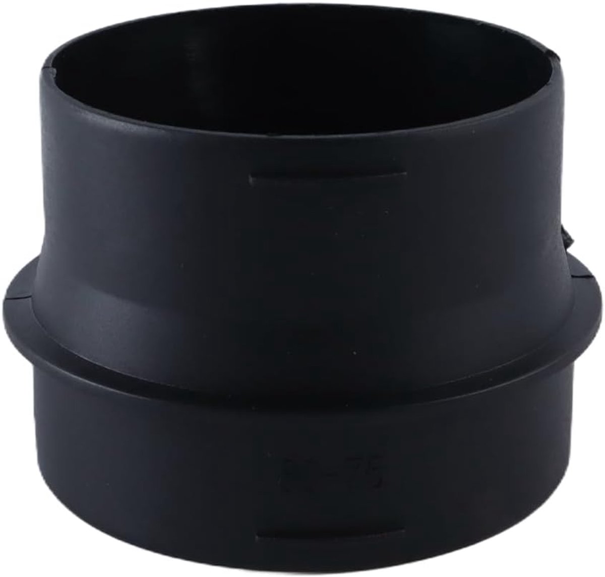 Qury De Adapter 75mm van de ventilatiekanaal aan 80mm Diameter Reductiemiddel Verwarmingssysteem Plastic Luchtstroomschakelaar
