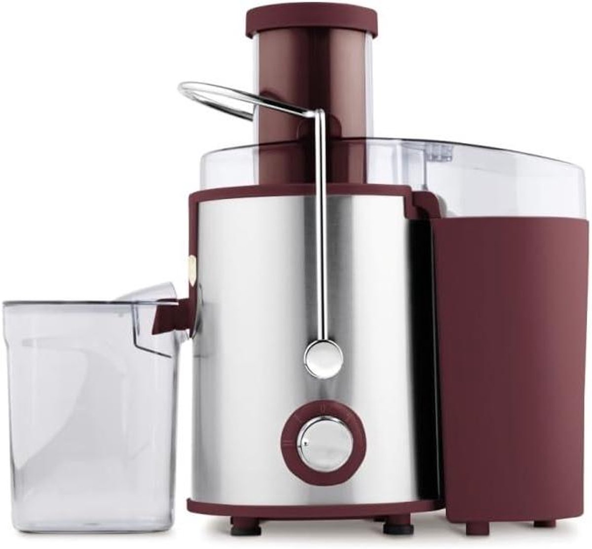 Sapcentrifuge - Juicer - Verse Sappen Maken - Krachtige Motor - 500 W - Bordeaux