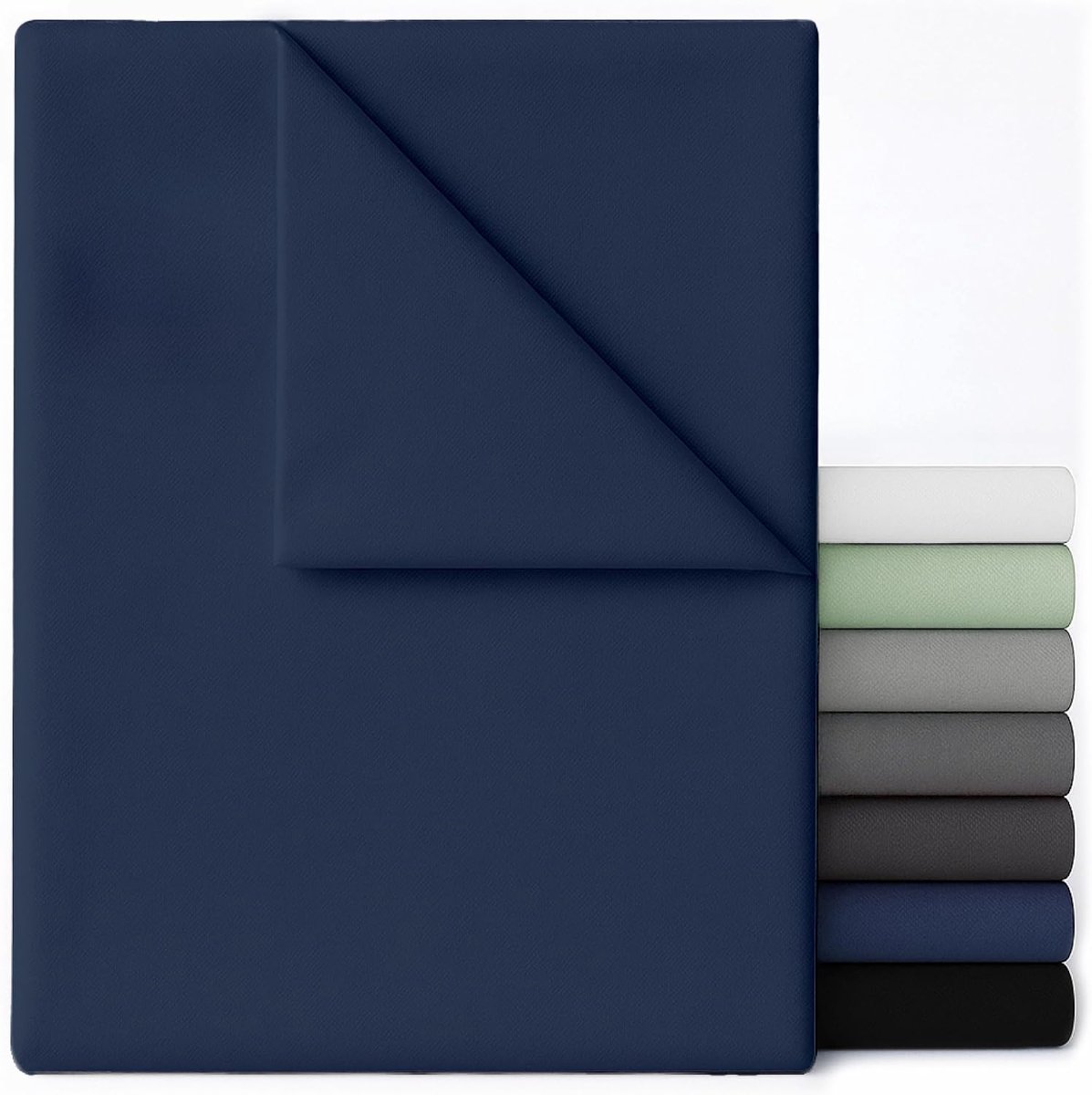 Laken voor 2 personen - 220x270 Donkerblauw - Ultrazachte Geborstelde