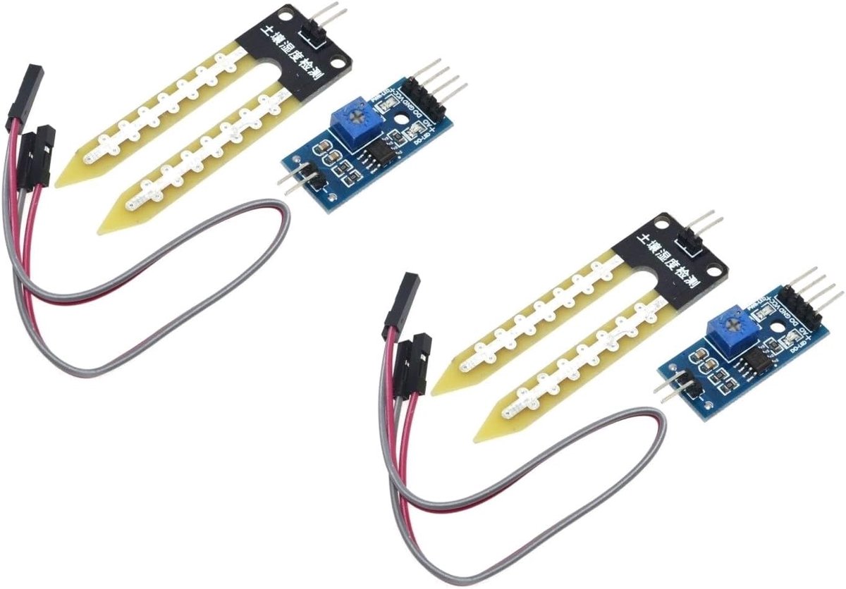2 x Soil Hygrometer Moisture Detection Modules Soil Moisture Water Sensor