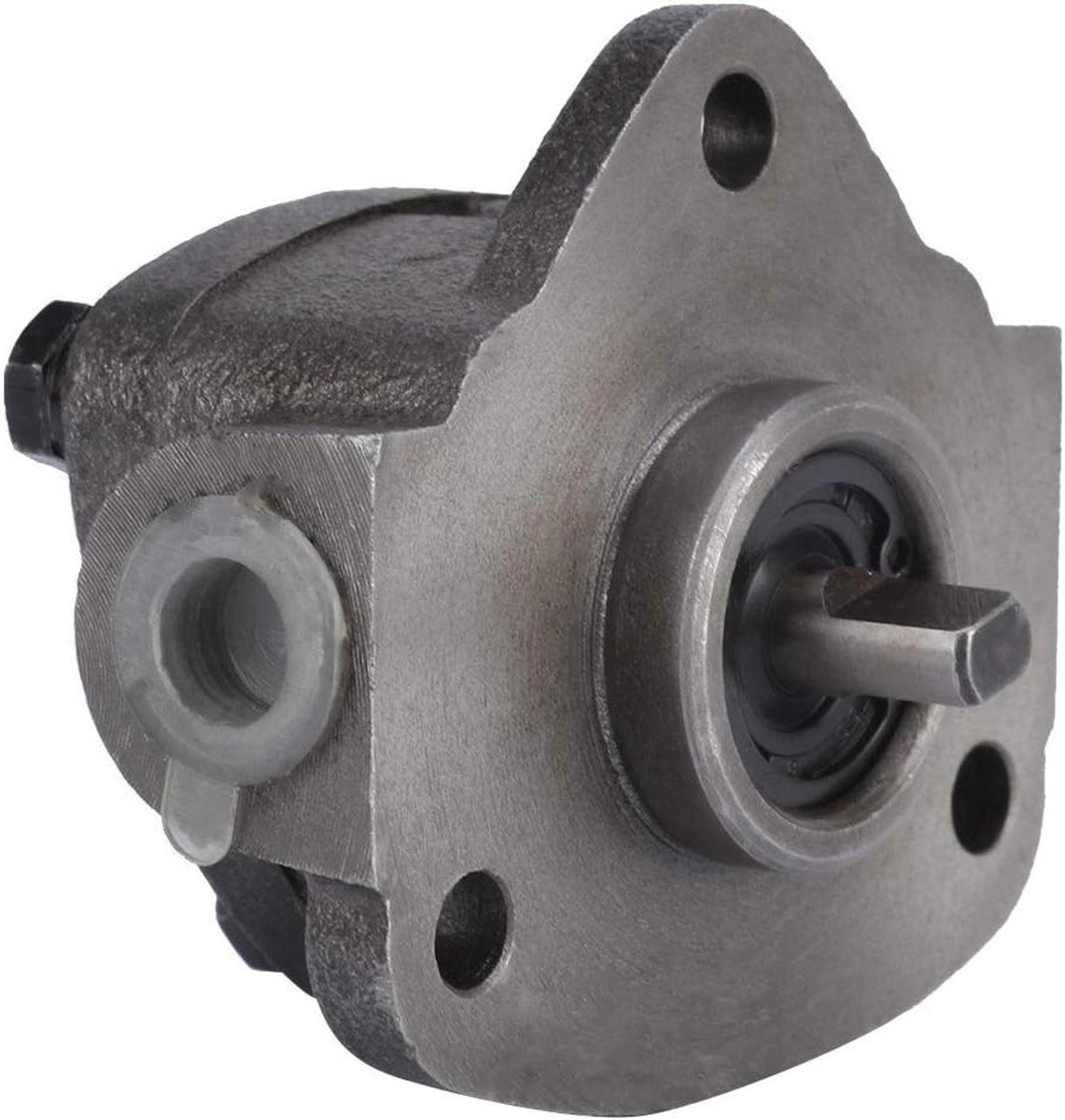 Tandwieloliepomp - Smeerpomp - Machine Smering - IJzeren Constructie - 05 MPa - Grijs