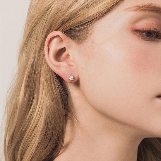 6 stuks wegwerp neuspiercing, zelfprikkelende set, veilige draagbare zelfneuspiercing, oorgaatjessteker met kroon en stalen oorstekers, 3/4/5 mm piercingset voor meisjes, vrouwen, mannen — afbeelding 4