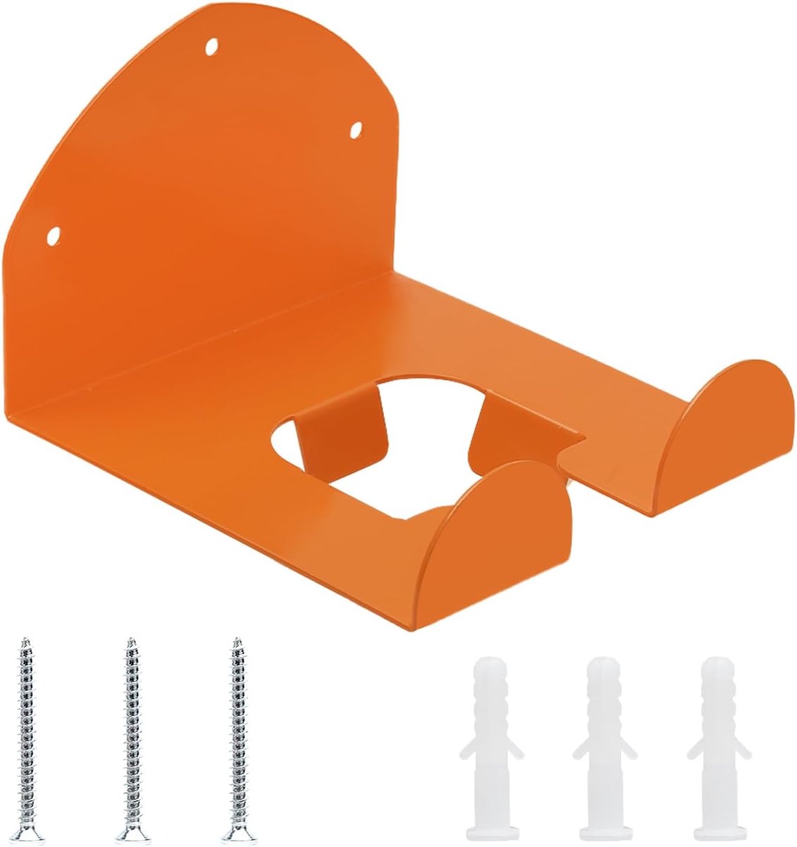 SnelShoppen - Scythe Holder Wandbevestiging voor Tuingereedschap, Hanghaak voor Grasmaaier, Muurhaak voor Garage, Broom en Elektrisch Gereedschap, Roe