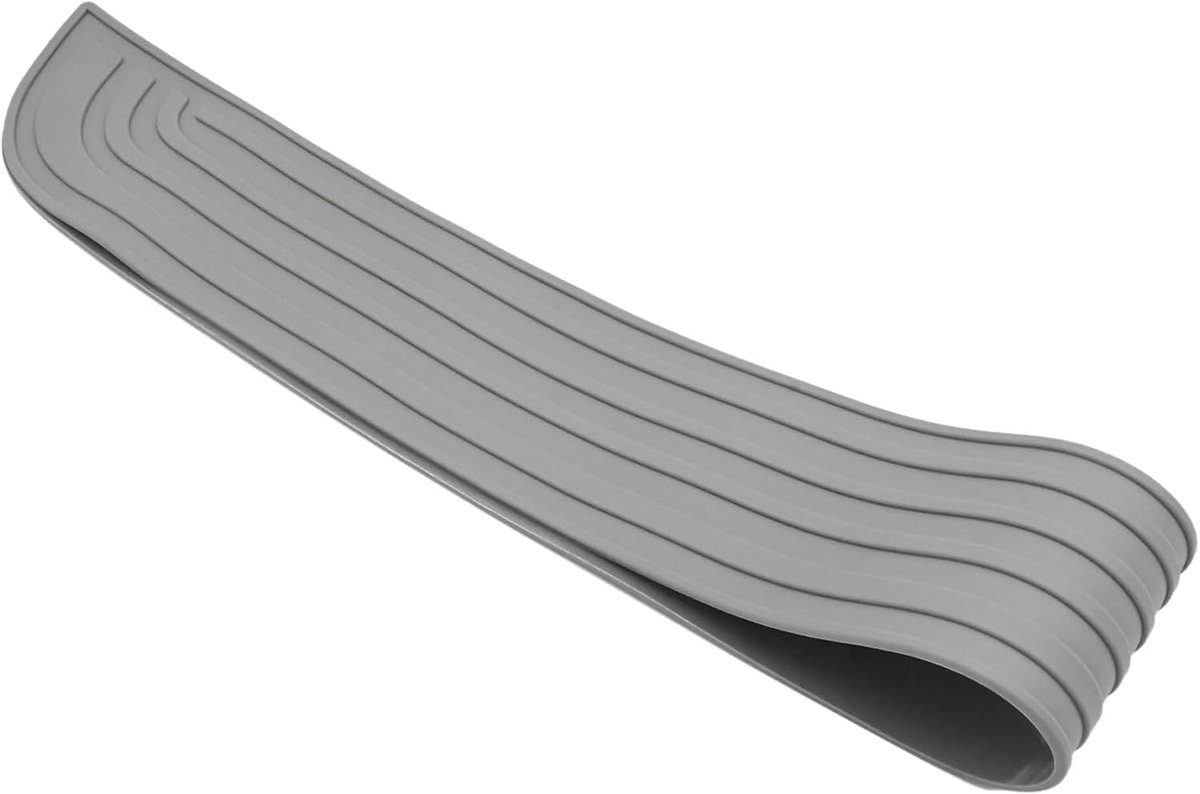 SnelShoppen - Rubber Sill Protector, Zelfklevende Achterbumper Bescherming, Krastbestendige Auto Bescherming voor de Meeste Auto's en SUV's (Grijs, 41