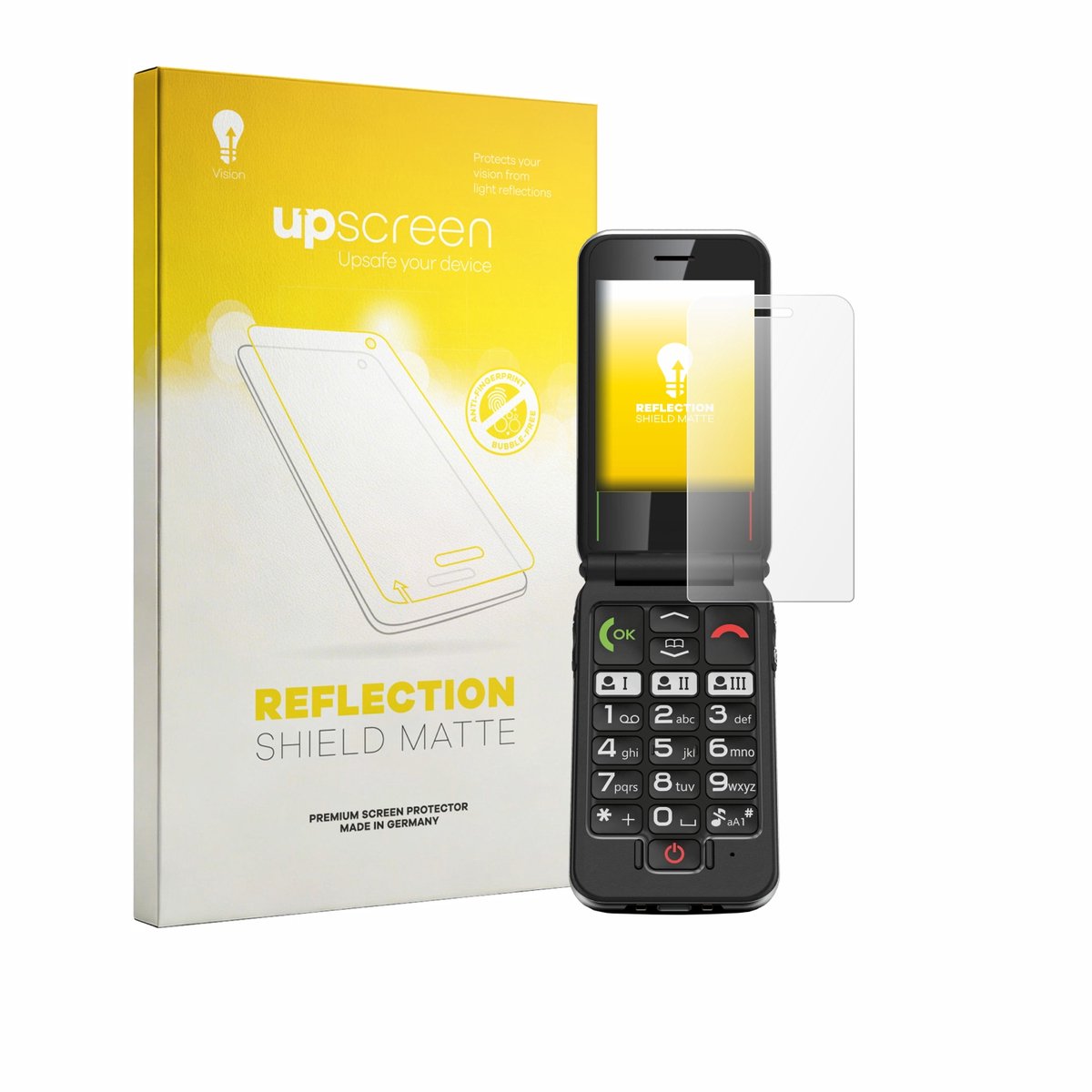 upscreen - Screenprotector voor Emporia Joy LTE - Folie Beschermfolie anti glare matte