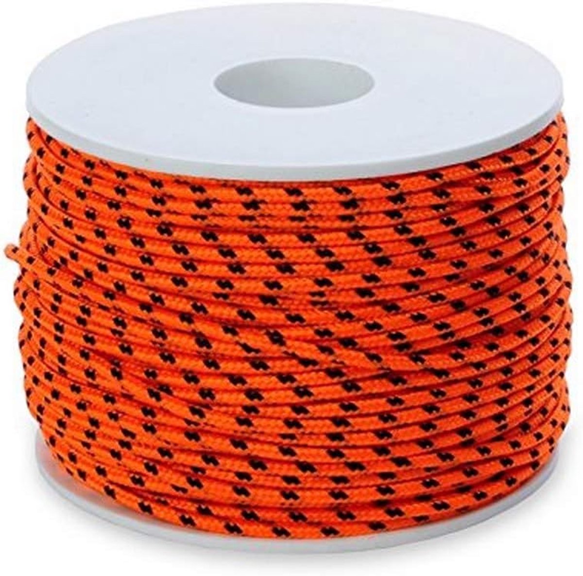 Divers Dyneema SK75 Leiband, diameter 2,0 mm, spoel 50 m, oranje