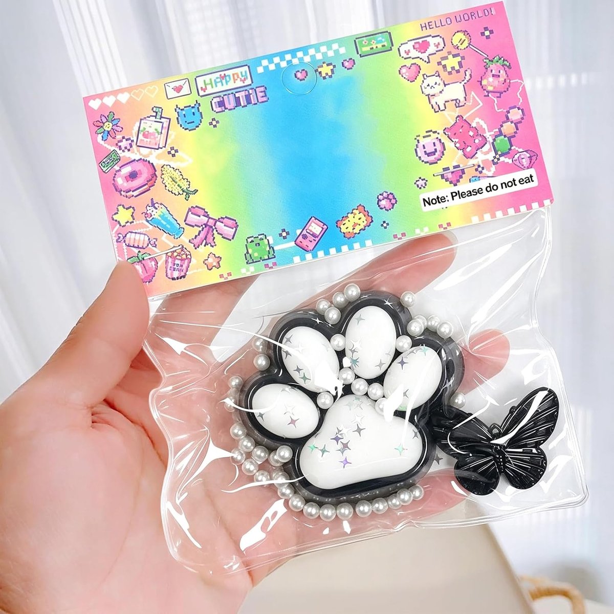 pluche kattenpoten, pluche rebound speelgoed om stress te verminderen, squishy, kattenklauw knijpspeelgoed, nieuwigheid schattig zacht kattenpoot knijpspeelgoed, ontspanning voor kinderen,