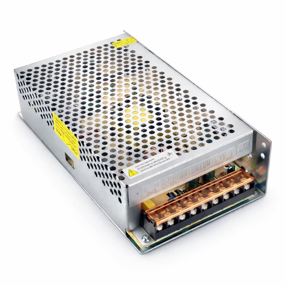 - Voeding transformator 110/220 V AC naar 12 V DC 250 W 20,8 A, binneninstallatie IP20 voor ledstrips, neon of laagspanningsapparaten