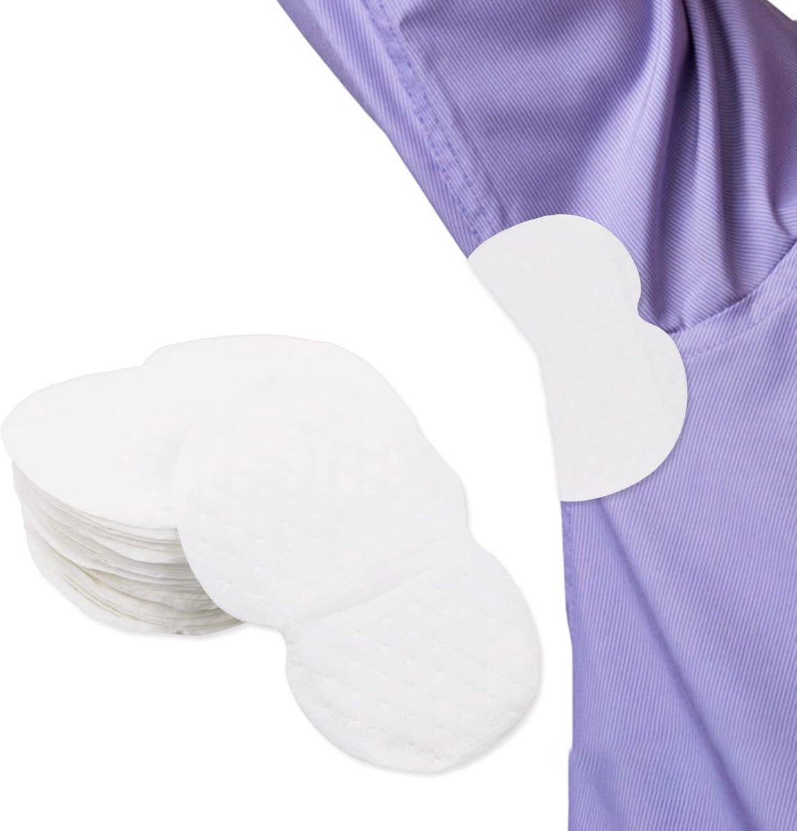 44 STKS Oksel Zweetkussens, Onderarm Zweet Pads Absorberende Comfortabele Ultradunne Anti Zweet Pads voor Mannen Vrouwen