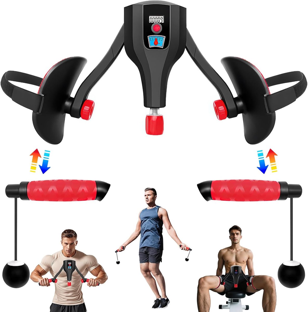 beenpers, trainingsapparaat voor dames en heren, multifunctionele beentrainer, armtrainer, bekkenbodemtrainer voor dames en heren