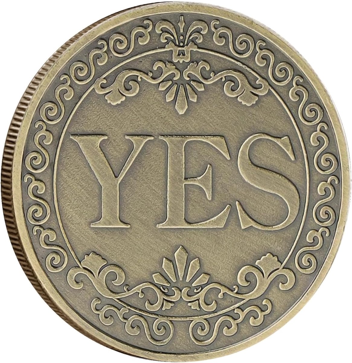 Nee Uitdagingsmunten, Metalen Herdenkingsbadge, Besluitingsbadge, Verzamelmunt voor Uitdagingen, Brons (Stijl 1)