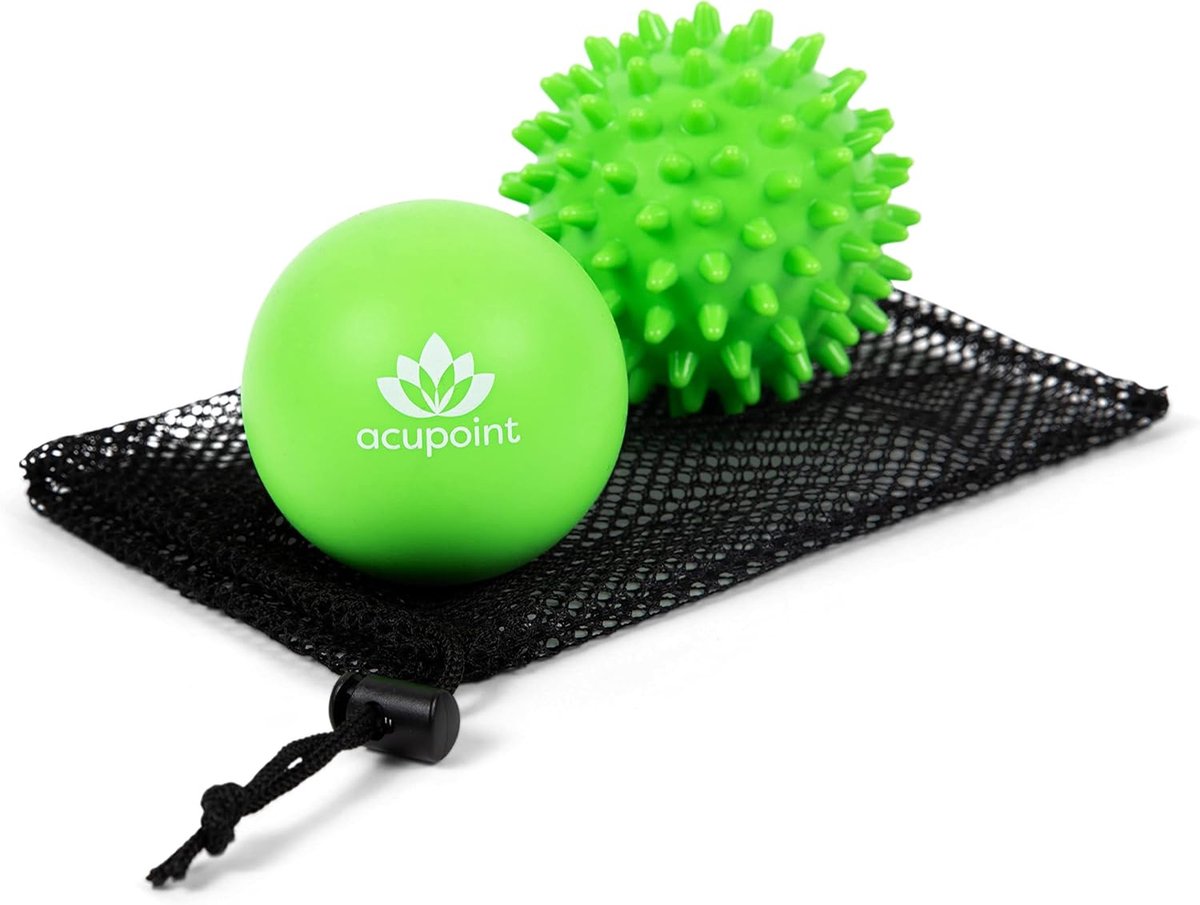 SnelShoppen - Acupoint Massage Ball Set voor Fysiotherapie, Yoga Massageballen voor Diepe Weefselmassage, Trigger Point Therapie en Myofasciale Zelfon