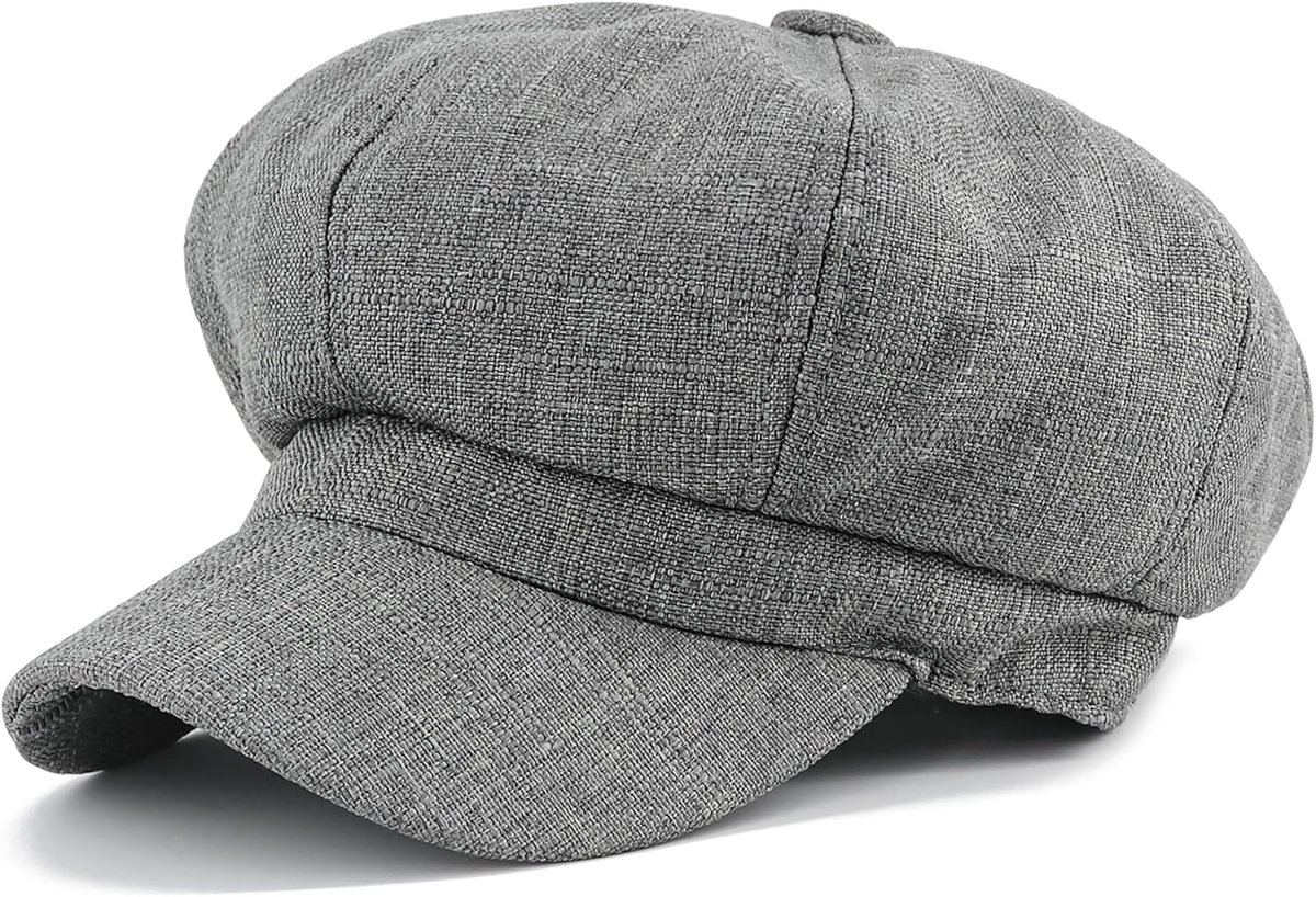 dames vintage baret baret katoen linnen cap cap