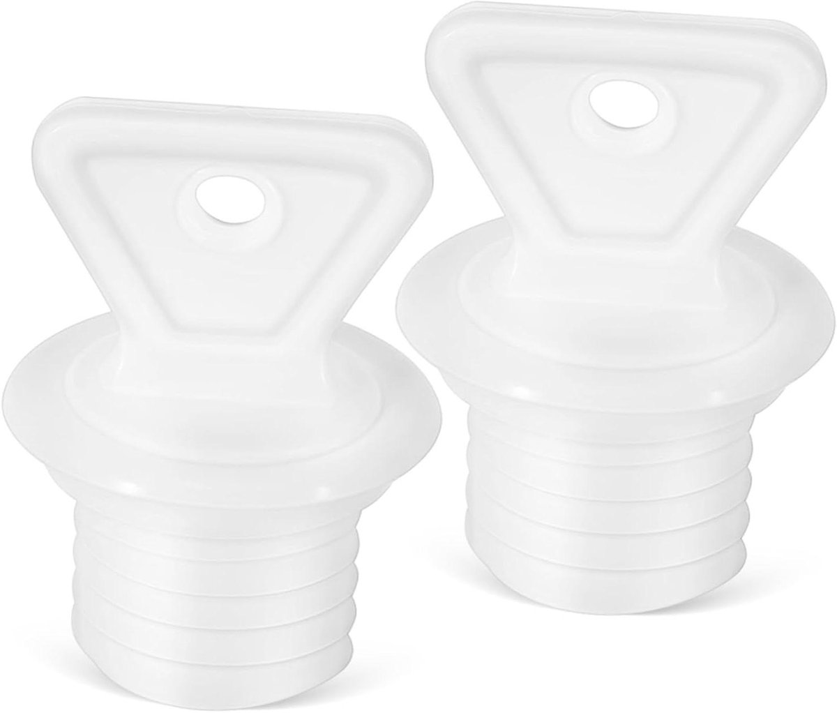 Rubberen Sluitdop - Dop voor Warmwaterkruik - Lekvrije Isolatie - Universele Pasvorm - 4.5 cm - Zwart