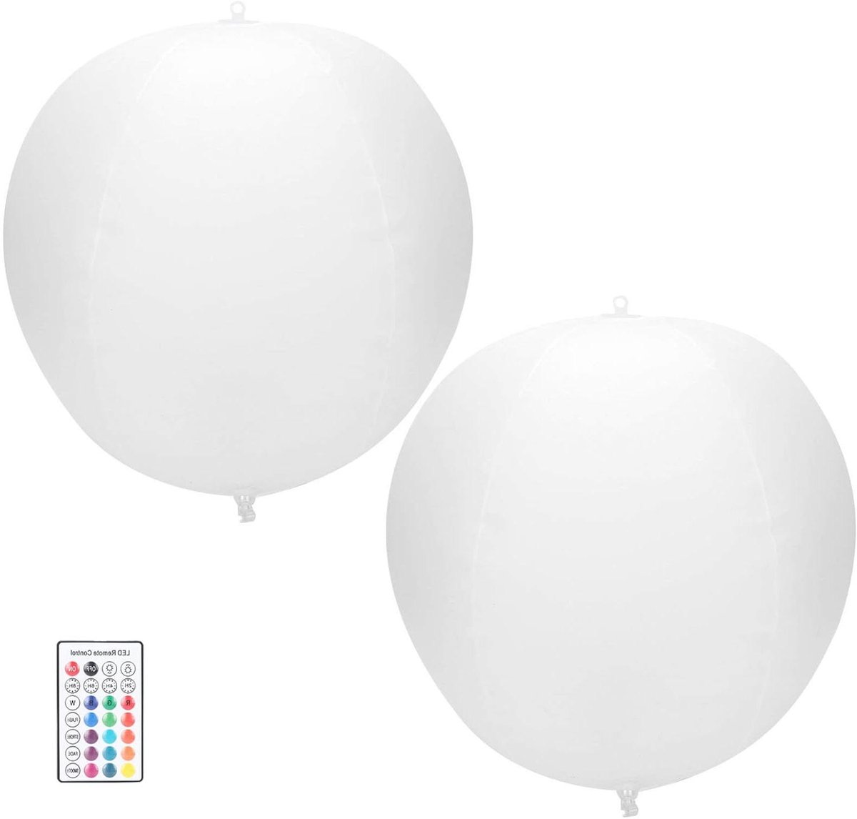 Zonnebal Lamp – Drijvende Verlichting – Tuin Decoratie – Kleurveranderende LED – 20 cm – Wit Zonnebal Lamp – Drijvende Verlichting – Tuin Decoratie – Kleurveranderende LED – 20 cm – Wit