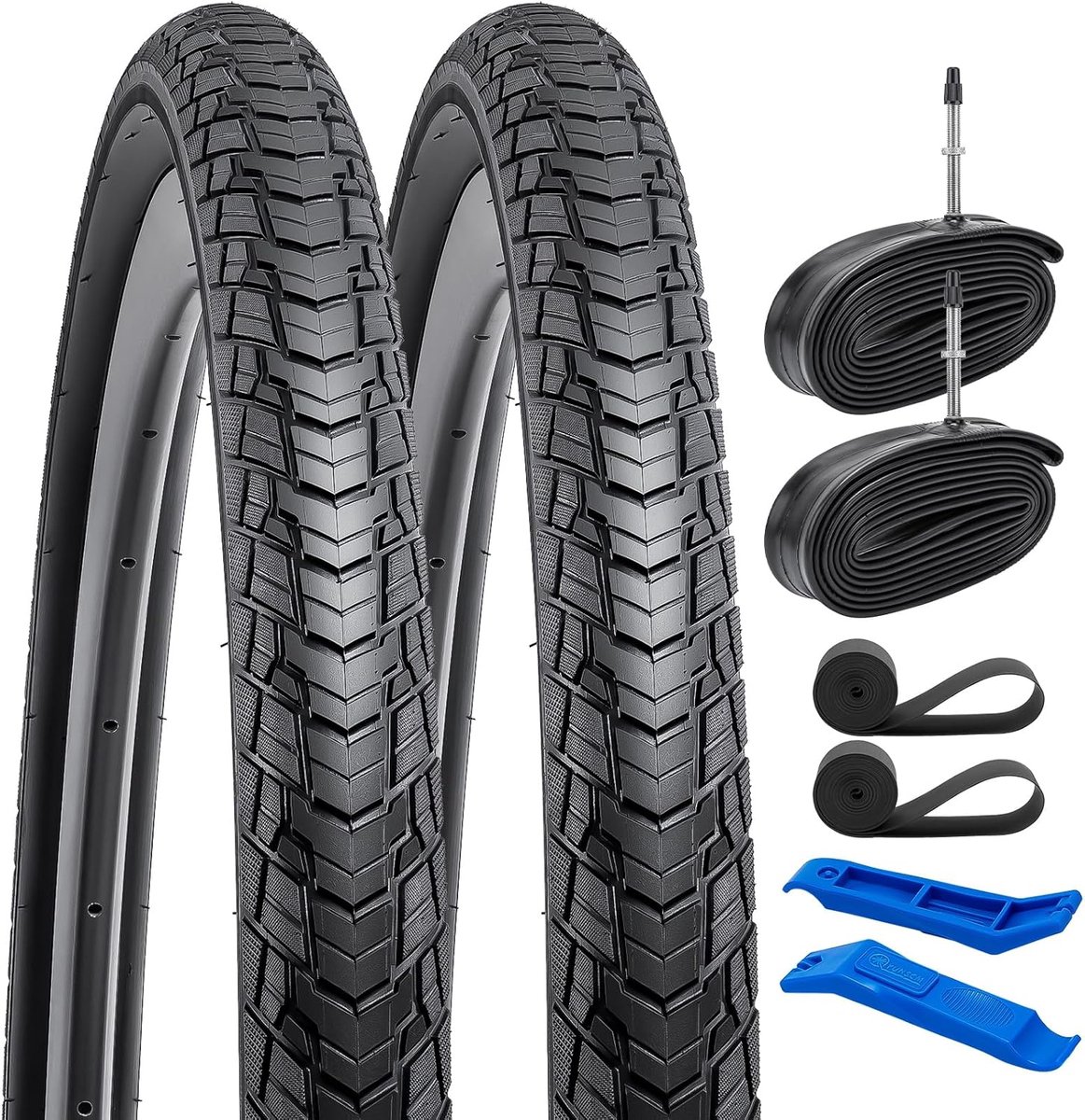 Fietsbanden 28 inch - 700x35C ETRTO 35-622 - Inclusief binnenbanden - Geschikt voor mountainbiken - SnelShoppen