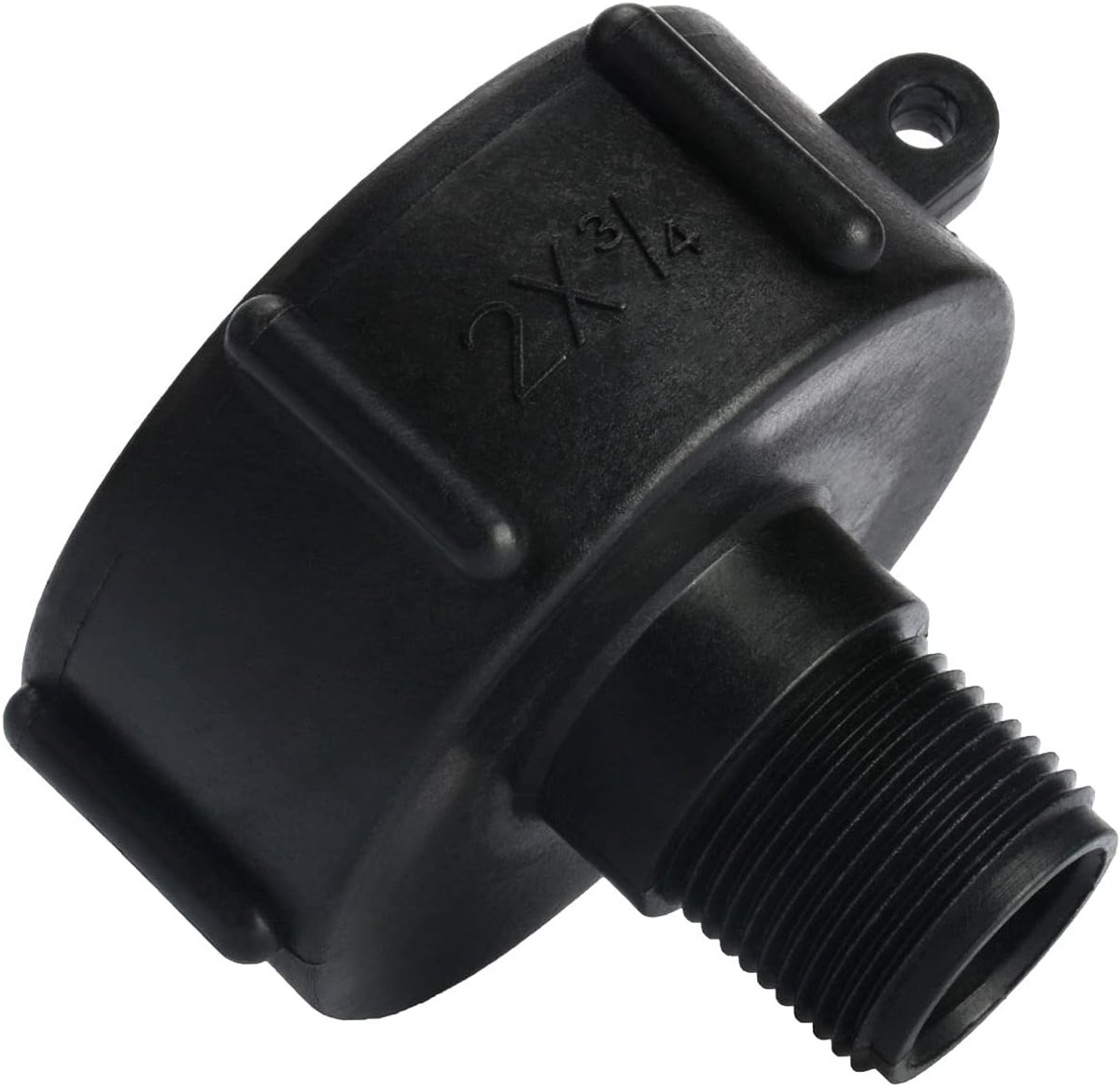 IBC Tank Adapter Plastic Hose Tap Connector S60X6 Coarse Threaded Cap to 3/4" Water Butt Tap Adapter for IBC Ton Valve - ShopVlot