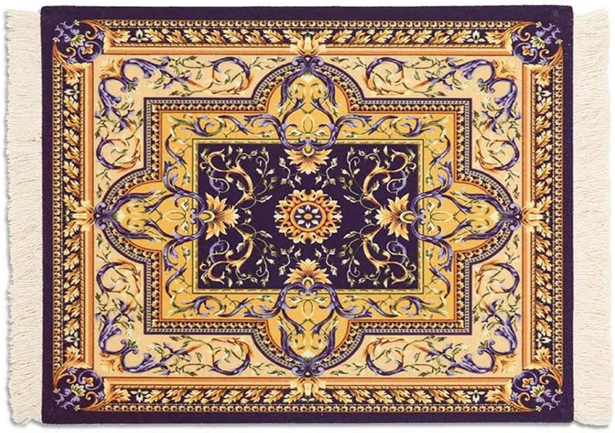 Rug Mouse Pad Oosterse Perzisch tapijt Muis Mat Computer Mousepad voor Table Decor - ShopVlot