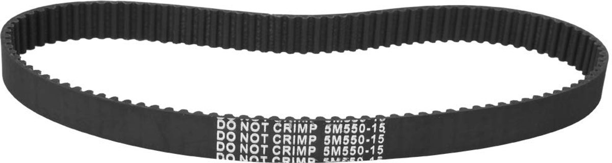 SnelShoppen - Timingriem Vervangrubber 5M‑550‑15 Duurzame Rubber Timingriem, Vervangaccessoire voor E-Scooter met Hoge Weerstand