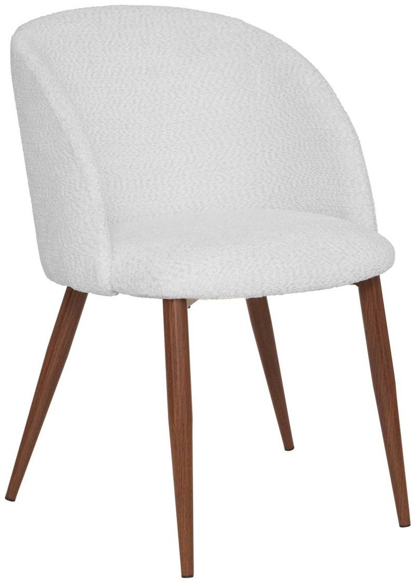 Fauteuil van gestructureerde stof CELESTE