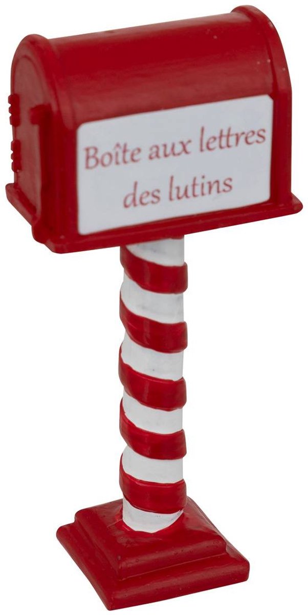 Accessoire voor kerstdorp: brievenbus