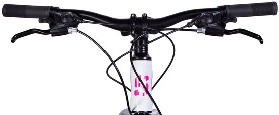Mercury - Kinderfiets - 24 inch - 21 versnellingen - Schijfremmen - 130-160 cm - Wit/Roze - Meisje van Mercury — afbeelding 3