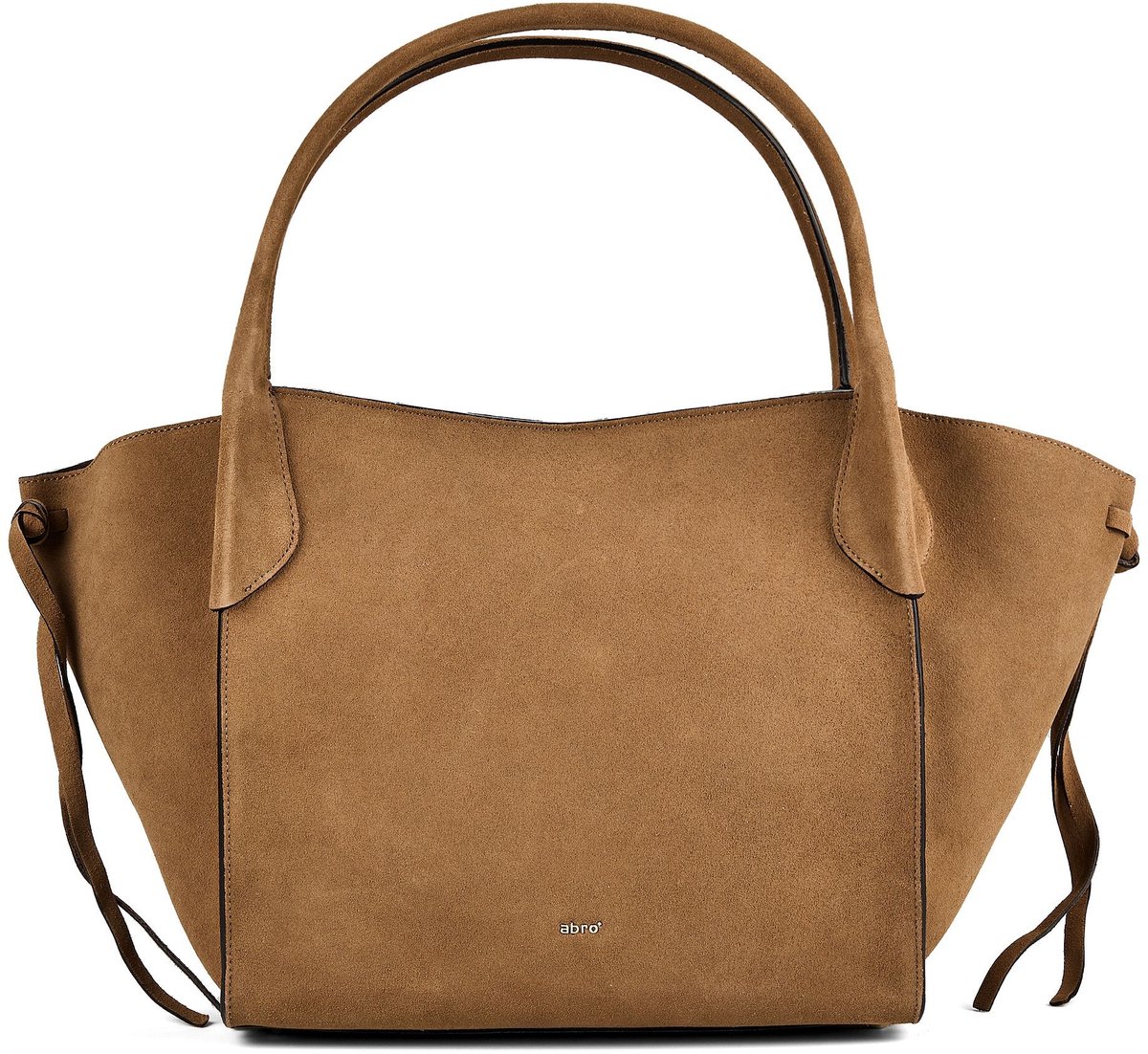 abro Vibe Schoudertas Leder 57 cm - Dames - cappuccino