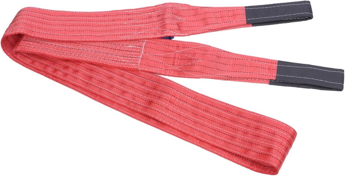 Sterke Hijsband - Tilband Hefband - Zwaar Tillen - 5 Ton Capaciteit - 4 Meter - Oranje