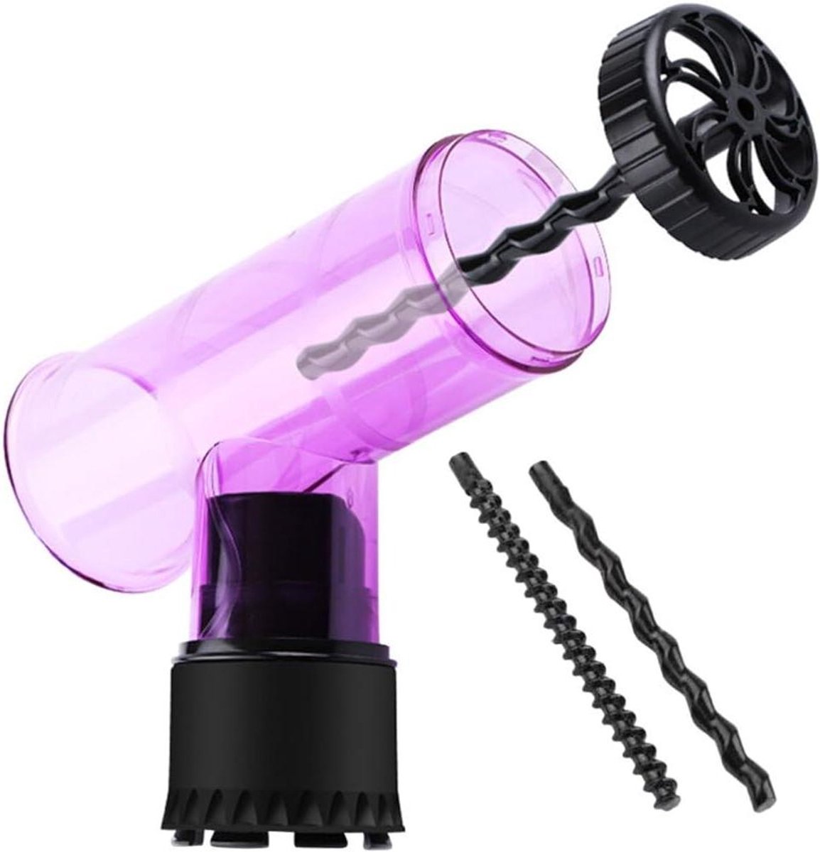 Haardroger Diffuser - Krulverspreider Föhn - Krullen Maken - Universele Pasvorm - 205 x 182 cm - Violet