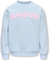 KIDS ONLY - KOGMARISA L/S O-NECK LOOSE PRINTED SWT Meisjes Trui