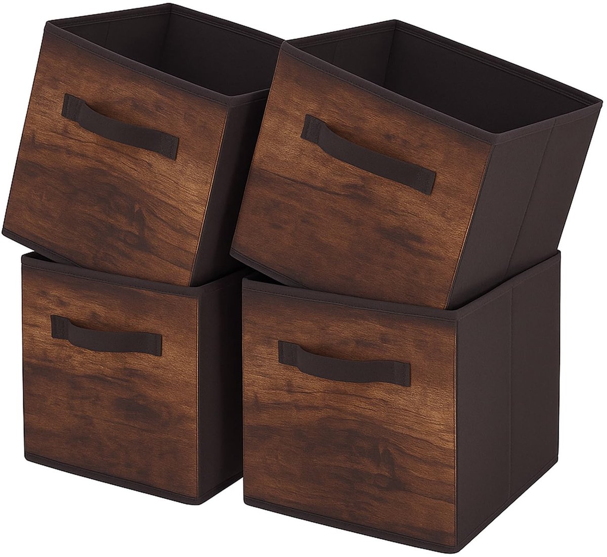 Omgoods - Opvouwbare Opbergdozen voor Kinderen, Set van 4