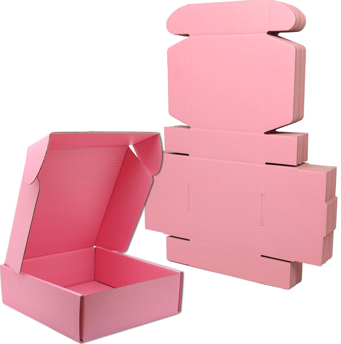 Omgoods - Kleine Verzenddozen in Roze voor Verpakking