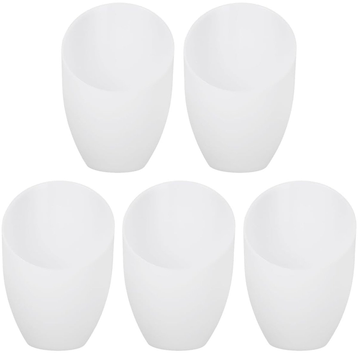 Omgoods - Set van 5 Plastic Lampenkappen in Hoefijzervorm
