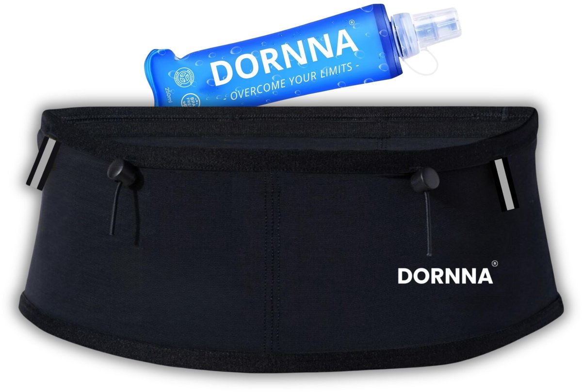 Omgoods - Skinny W1 Loopgordel met Soft Flask 250 ml - Comfortabel en Lichtgewicht
