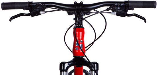 Mars - Mountainbike - 26 inch - 21 versnellingen - Schijfremmen - Voorvork met vering - Roşu/Zwart van Mars — afbeelding 3