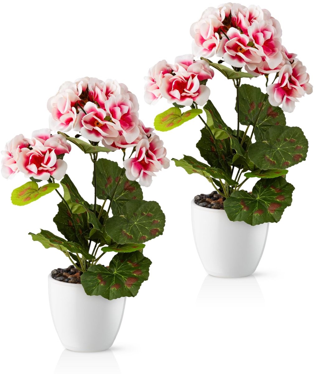 Omgoods - Kunstplant in Keramieken Pot