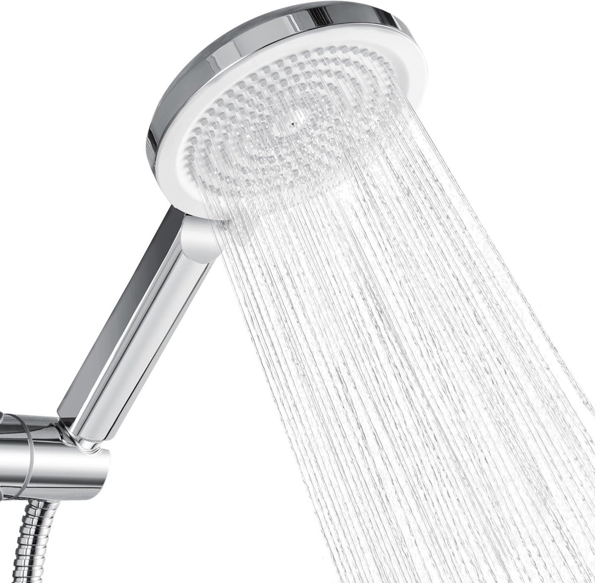 Omgoods - Waterbesparende Douchekop met 4 Spraytypes en Anti-Limescale