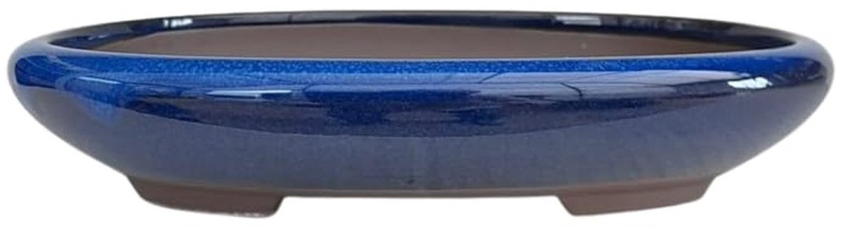 Omgoods - Ovalen Keramische Bonsai Pot met Drainage