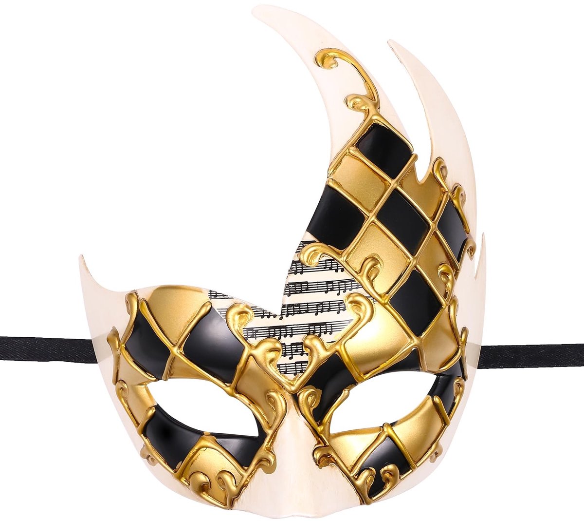 Omgoods - Vintage Venetiaans Masker voor Carnavalsfeesten