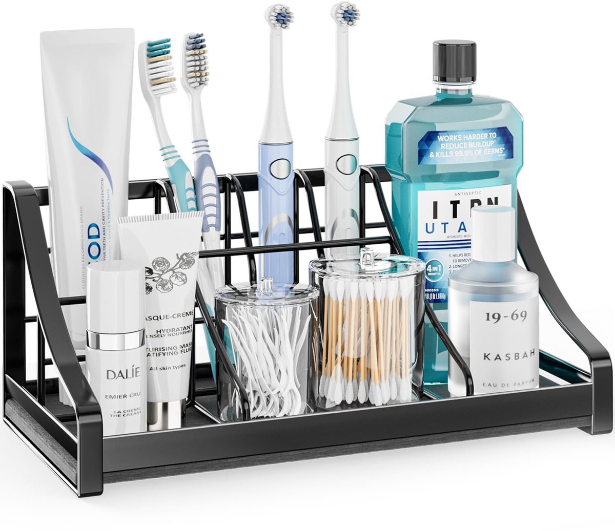 Omgoods - Instant-Dry Tandborstelhouder met 7 Slots