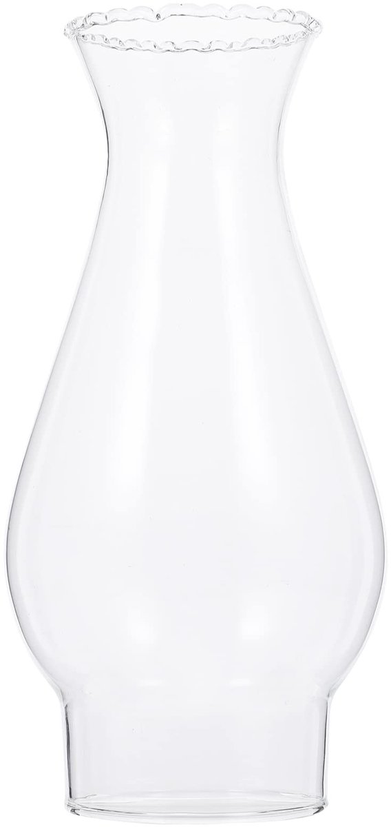 Omgoods - Kerosine Lampenkap van Glas voor Romantische Sfeer