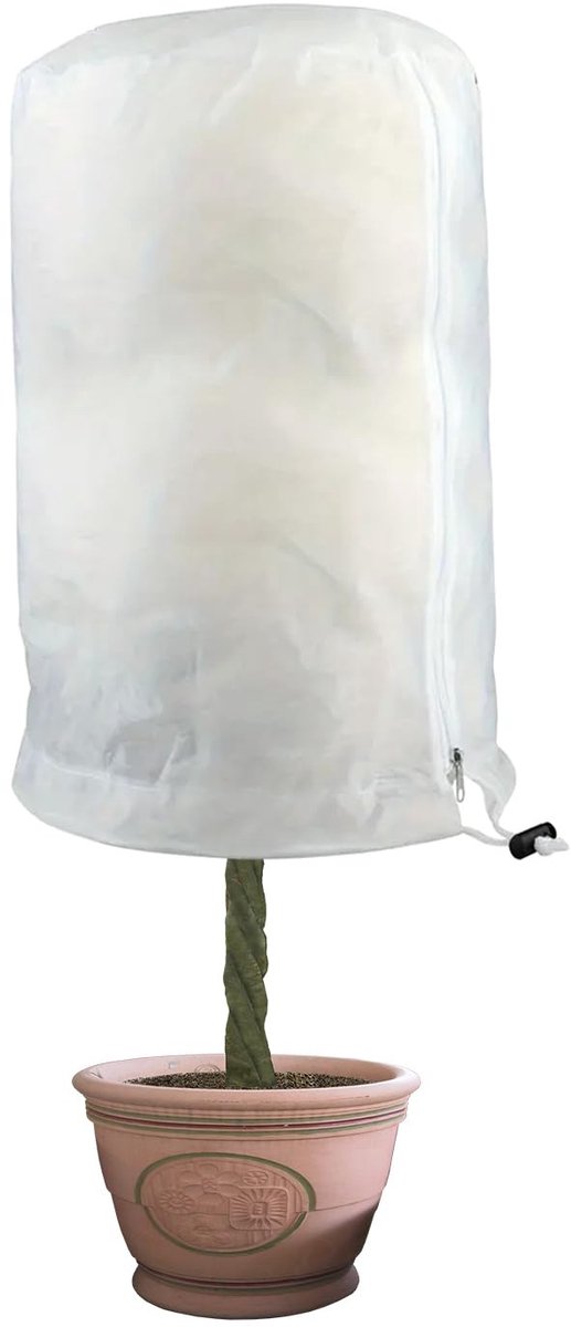 Omgoods - Winter Plantbescherming 120 x 180 cm met Ritssluiting