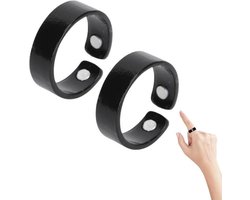 Blood Glucose Control Ring, 2 Pcs Blood Sugar Control Ring for Acupressure for Women Men Adjustable Blood Sugar - ShopVlot