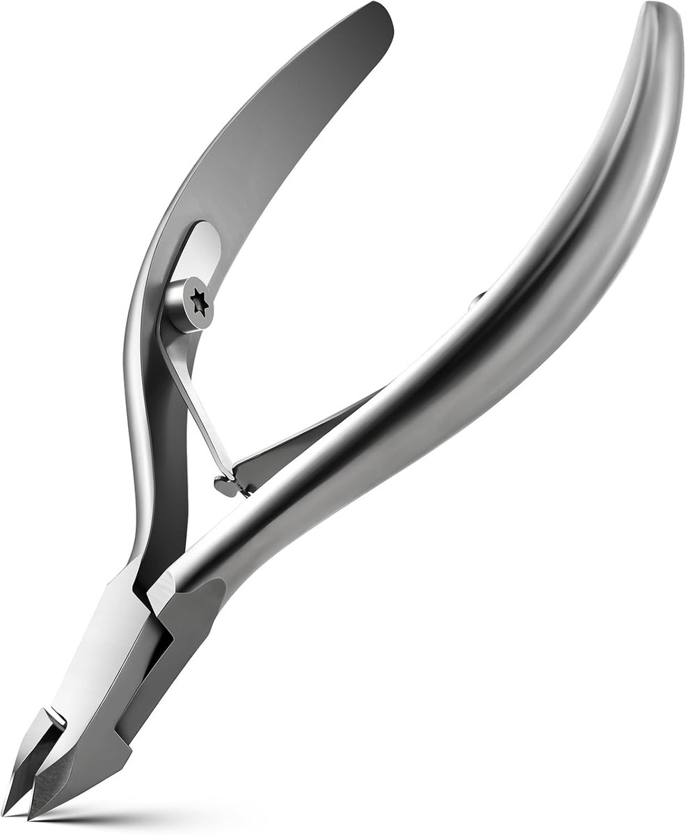 SnelShoppen - Cuticle Clippers - Precisie Cuticle Cutter, Ultra-Scherpe Nagelknipper, RVS Cuticle Verwijderaar, Professionele Manicure Tools (4mm Klem