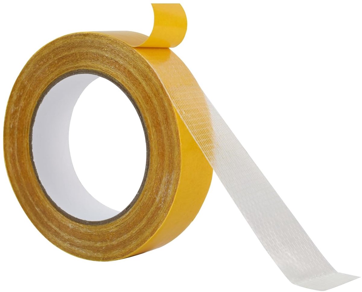 Carpet Tape, Double-Sided Adhesive Tape, Strong 30 mm x 20 m, No Residue, Removable Transparent Carpet Tape - ShopVlot