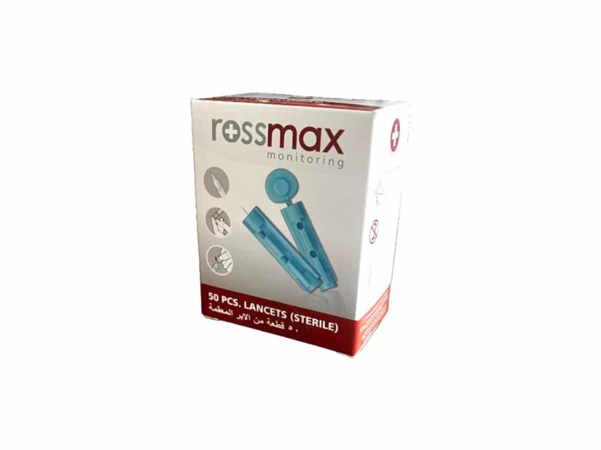 Rossmax HS200 lancetten 30G (50 stuks)