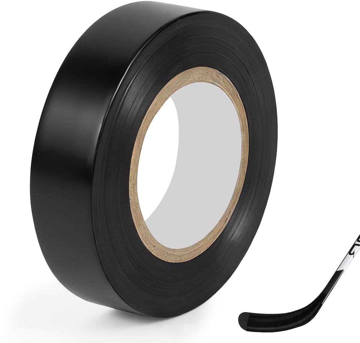 SnelShoppen - Grip Finishing Tape 18mm x 20m - Hockey Stick Tape, Gemakkelijk te Scheuren Racket Grip Tape voor IJs Hockey, Golf, Tennis, Squash, Badm