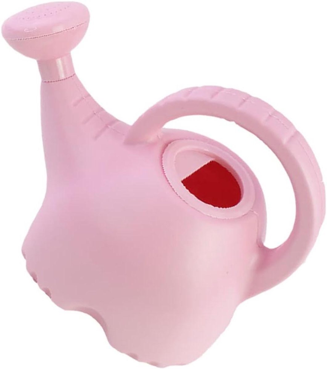 Kinder Gieter - Waterkan Planten - Binnen Buiten Gebruik - Cartoon Design - 17x23x13 cm - Roze