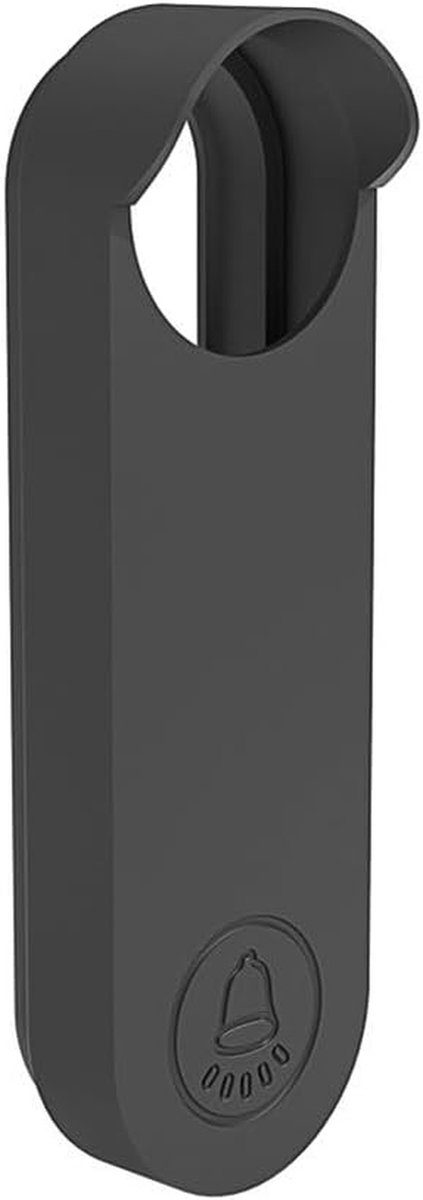 Siliconen Deurbel Cover - Beschermhoes - Deurbel Beveiligen - Waterdicht Ontwerp - 2 stuks - Zwart