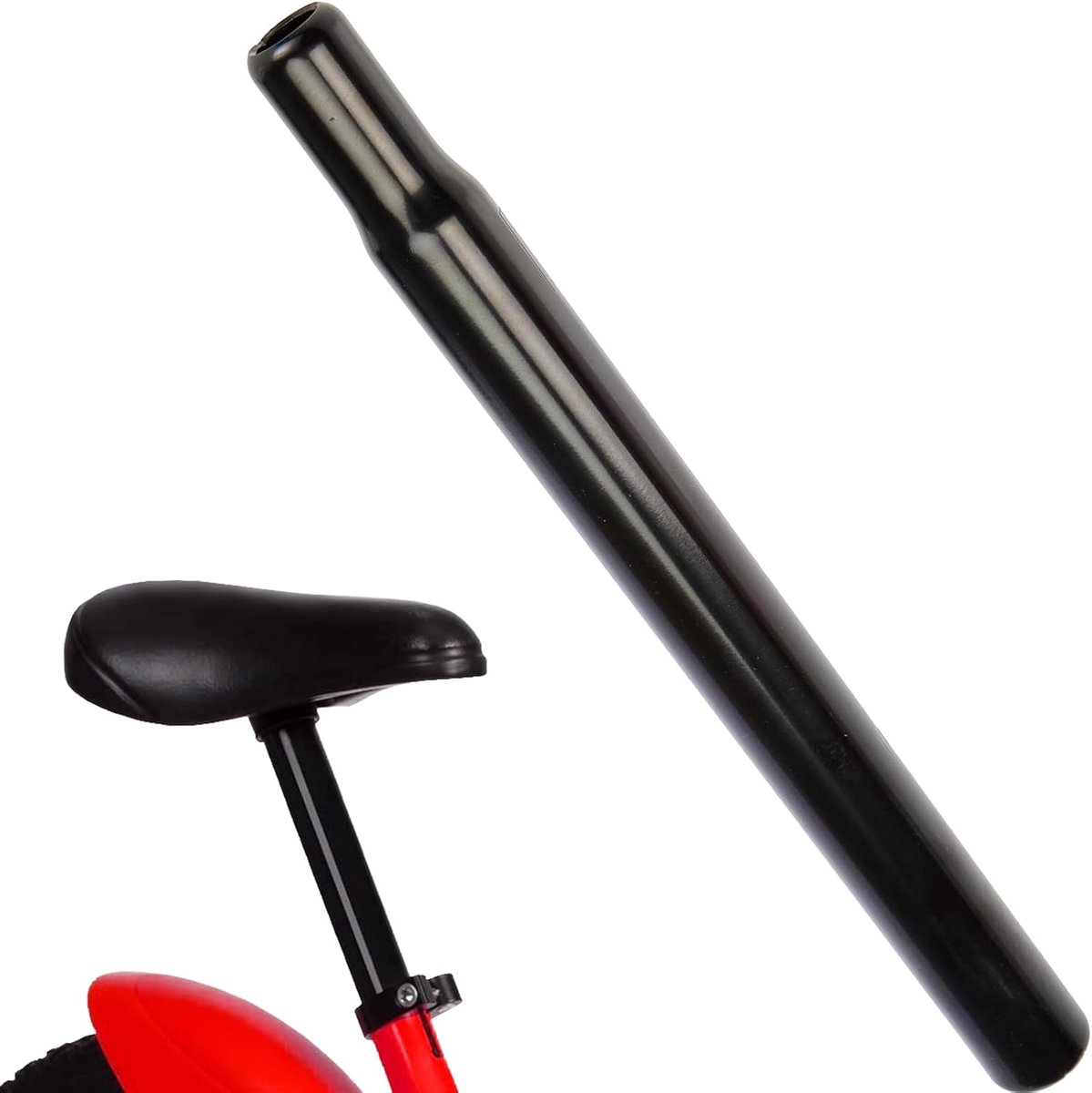 SnelShoppen - Fiets Zadelpen 27.2 x 300mm - Stabiele en Duurzame Zadelbuis voor Mountainbike, Racefiets en Stadsfiets - Eenvoudige Installatie en Vers